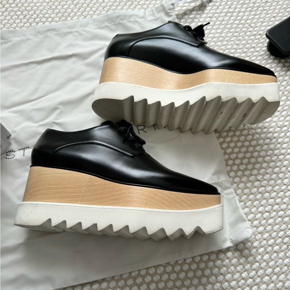 Stella McCartney Elyse Platforms Black - Picture 4 of 9